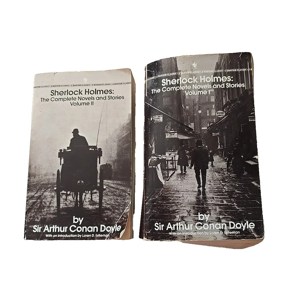 Lot of 2 Sherlock Holmes Vol 1 and 2 by‎ Sir Arthur Conan Doyle Paperback Books